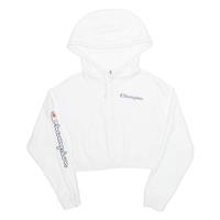 CHAMPION Cropped Womens White Hoodie M - M Regular