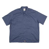 DICKIES Mens Worker Shirt Blue 2XL - 2XL Regular