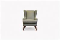 Bergen II Armchair, Brushed Tweed Green