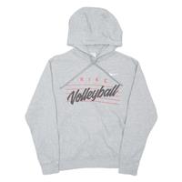 NIKE Volleyball Mens Grey Hoodie S - S Regular