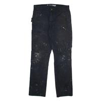 CARHARTT Irregular Mens Trousers Black Regular Straight W34 L34