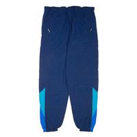 NIKE Mens Joggers Blue Tapered L W38 L33