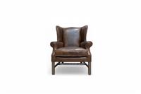Wing Leather Armchair, London Leather Cognac