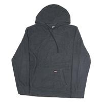 DICKIES Mens Black Hoodie XL Pullover Drawstring Pocket Casual Workwear - XL Regular