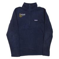 PATAGONIA Mens Fleece Blue 1/4 Zip S - S Regular