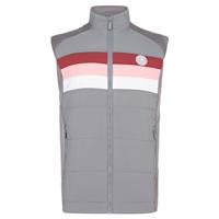Original Penguin Mens Insulated Mixed Media Gilet - Quiet Shade - M - M Regular