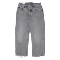 LEVI'S 501 BIG E Jeans Womens Grey Regular Straight W27 L24