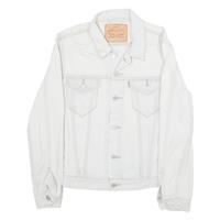 LEVI'S Womens Denim Jacket Blue S - S Regular