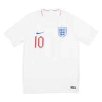 NIKE 2018 England Home Kit Mens Football Shirt Jersey White M - M Regular