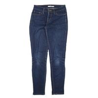 LEVI'S 711 Womens Jeans Blue Slim Skinny W26 L28