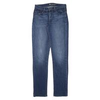 LEVI'S Mid Rise Womens Jeans Blue Slim Straight W28 L31