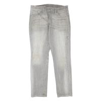 LEVI'S 511 Jeans Mens Grey Slim Straight Stone Wash W30 L30