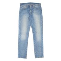 LEVI'S 511 Jeans Mens Blue Slim Straight Stone Wash W30 L32