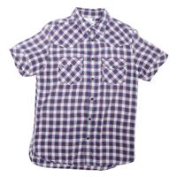 LEVI'S Mens Shirt Blue Striped S - S Regular
