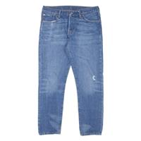 LEVI'S Womens Jeans Blue Slim Straight Stone Wash W32 L27