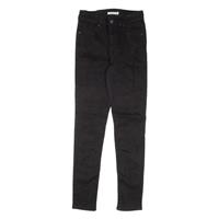 LEVI'S 721 HIgh Rise Womens Jeans Black Slim Skinny W26 L29