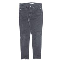 LEVI'S 311 Shaping BIG E Jeans Black Denim Slim Skinny Womens W28 L27
