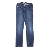 LEVI'S 512 Jeans Boys Blue Slim Tapered Denim Stone Wash W26 L28