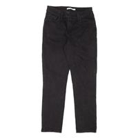 LEVI'S Mid Rise Womens Jeans Black Slim Skinny W26 L28