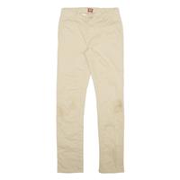 LEVI'S Mens Trousers Cream Slim Straight W26 L29