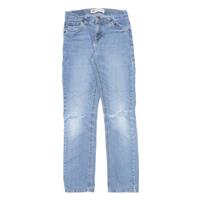 LEVI'S Distressed Jeans Blue Denim Slim Straight Stone Wash Boys W24 L29