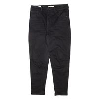 LEVI'S Mile High BIG E Womens Jeans Black Slim Skinny W31 L25