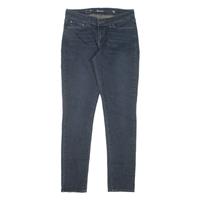 LEVI'S Mid Rise Womens Jeans Blue Slim Skinny W29 L32