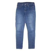 LEVI'S Womens Jeans Blue Slim Skinny Stone Wash W30 L32
