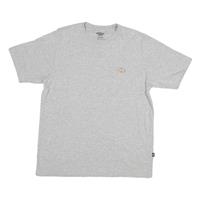 DICKIES Mens Grey Graphic T-Shirt M Short Sleeve Crew Neck Workwear Logo - M Regular