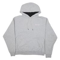 CHAMPION Mens Grey Hoodie L - L Regular