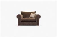 Bardot Large Cuddle Chair, Chenille Chocolate