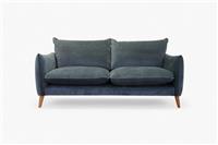 Paloma Medium 2 Seater Sofa, Luxe Atlantic