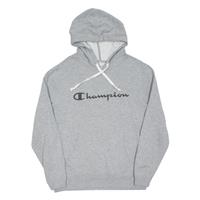 CHAMPION Mens Grey Hoodie M - M Regular
