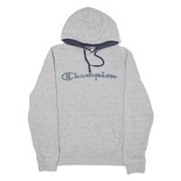 CHAMPION Mens Grey Hoodie M - M Regular