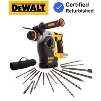 Dewalt DCH273N Cordless XR 18v SDS Brushless Hammer Drill 3 Mode + 17 Piece Set