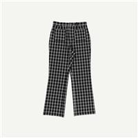 Oliver Bonas Womens Black Straight Trousers Size 8