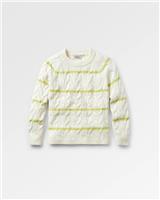 Passenger Womens Multi Coloured Crew Long sleeved Women Jumper Size L