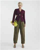 River Island Womens Red Scuba Blazer Size S