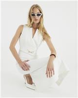 River Island Womens White Dress Size 18