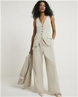 River Island Womens Green Waistcoat Size 12