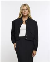 River Island Womens Black Jacket Size 10