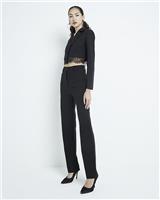 River Island Womens Black Casual Blazer Size L