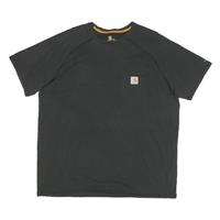 CARHARTT Mens Black & Yellow Pocket T-Shirt XL Short Sleeve Crew Neck Workwear - XL Regular