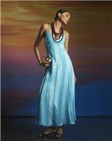 River Island Womens Blue Midi Satin Dress Size 12