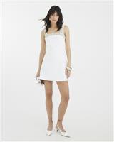 River Island Womens White Mini Dress Size L
