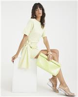 River Island Womens Green Cotton Mini Dress Size S