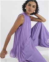 River Island Womens Purple Sleeveless Top Size 14