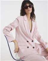 River Island Womens Pink Casual Blazer Size 18