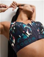 M&S - Goodmove Womens Blue Women Sports bra Size D