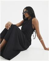 River Island Womens Black Midi Dress Size 10